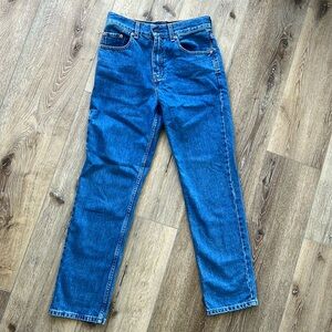Levi straight leg blue jean